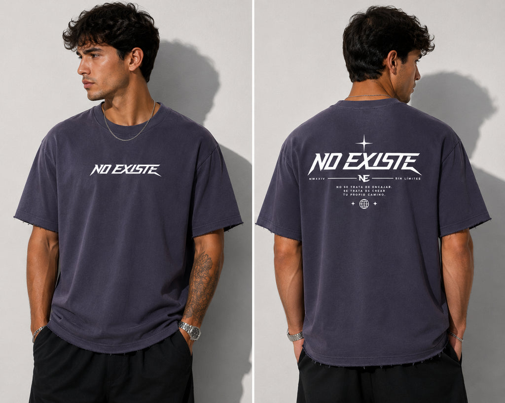 Sun Fade Raw Edge T-Shirt