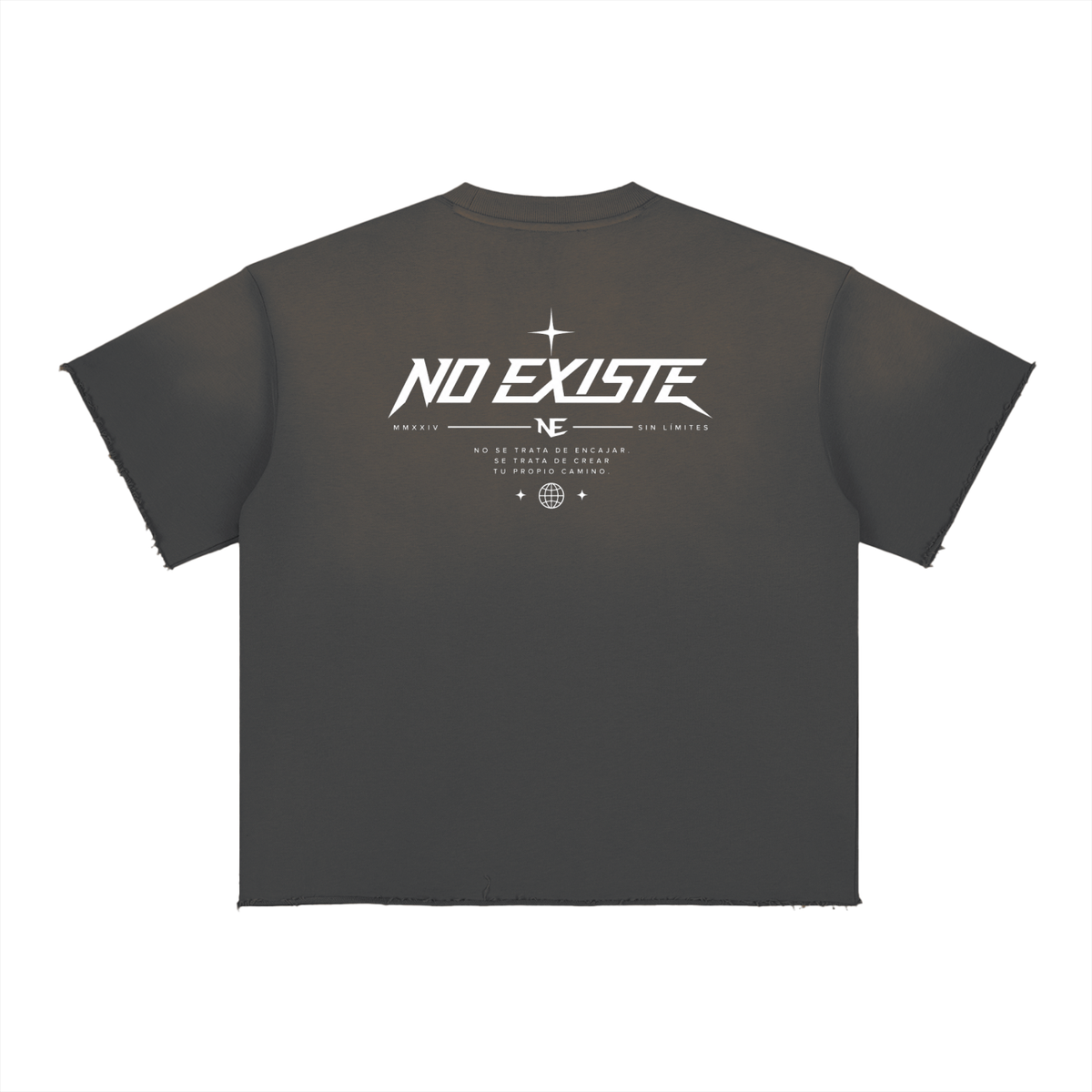 Sun Fade Raw Edge T-Shirt