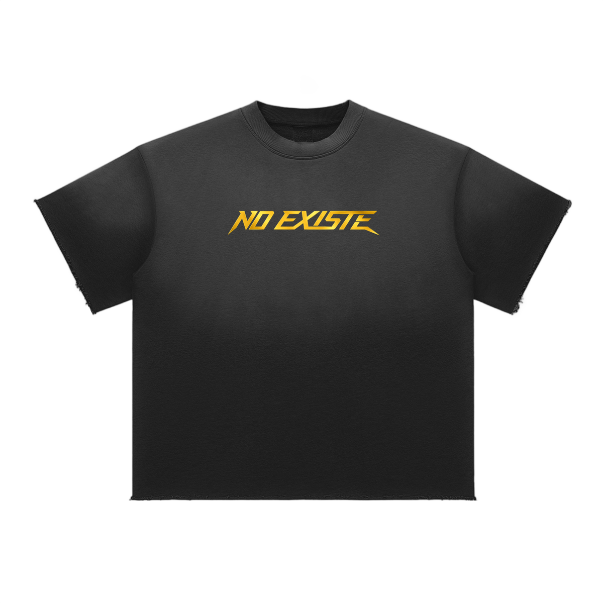 Sun Fade Raw Edge T-Shirt