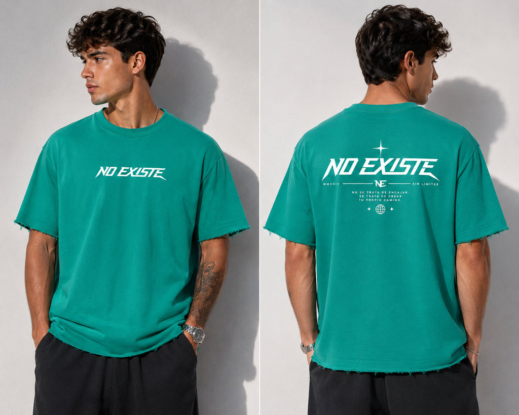 Sun Fade Raw Edge T-Shirt