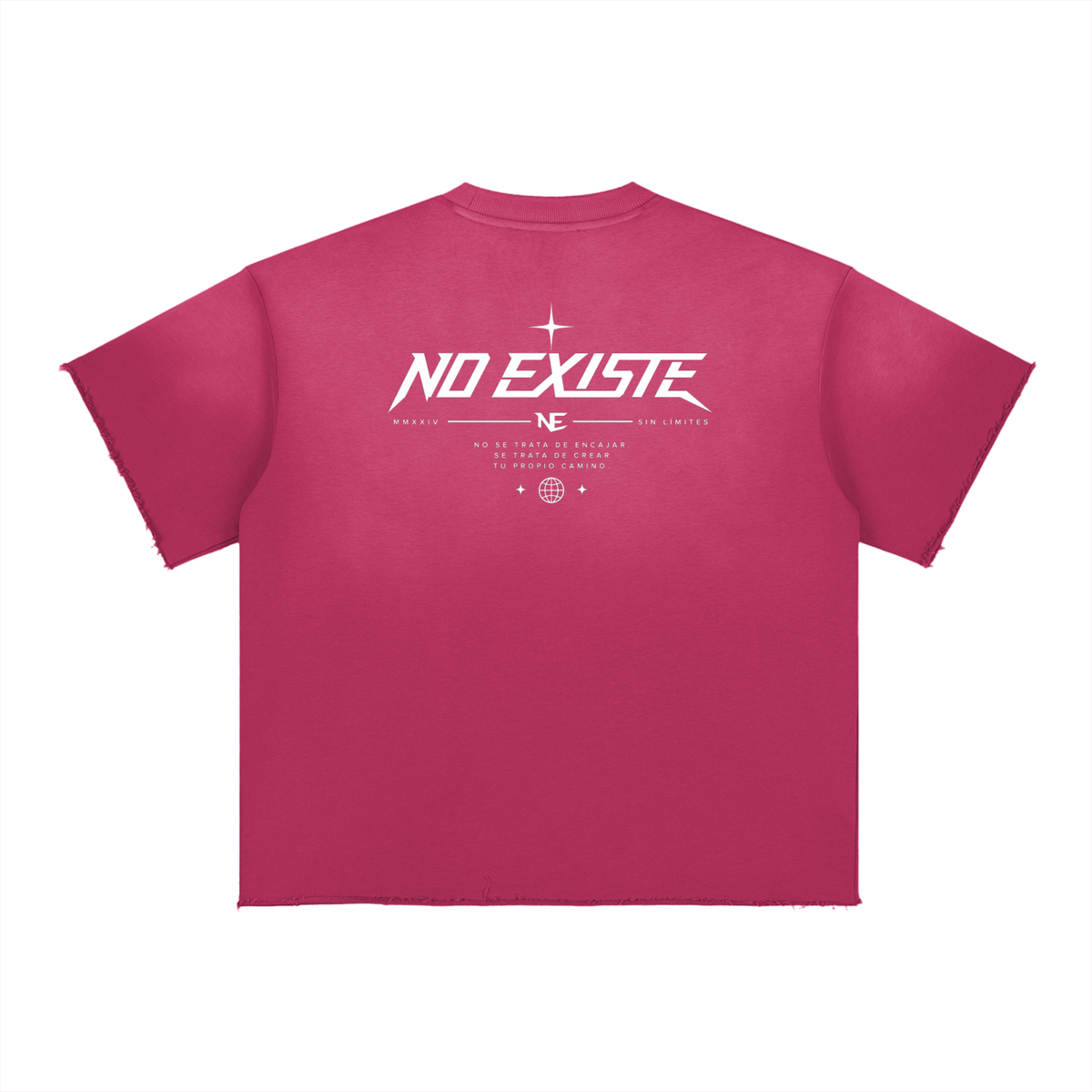 Sun Fade Raw Edge T-Shirt