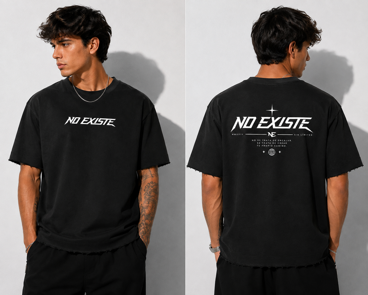 Sun Fade Raw Edge T-Shirt
