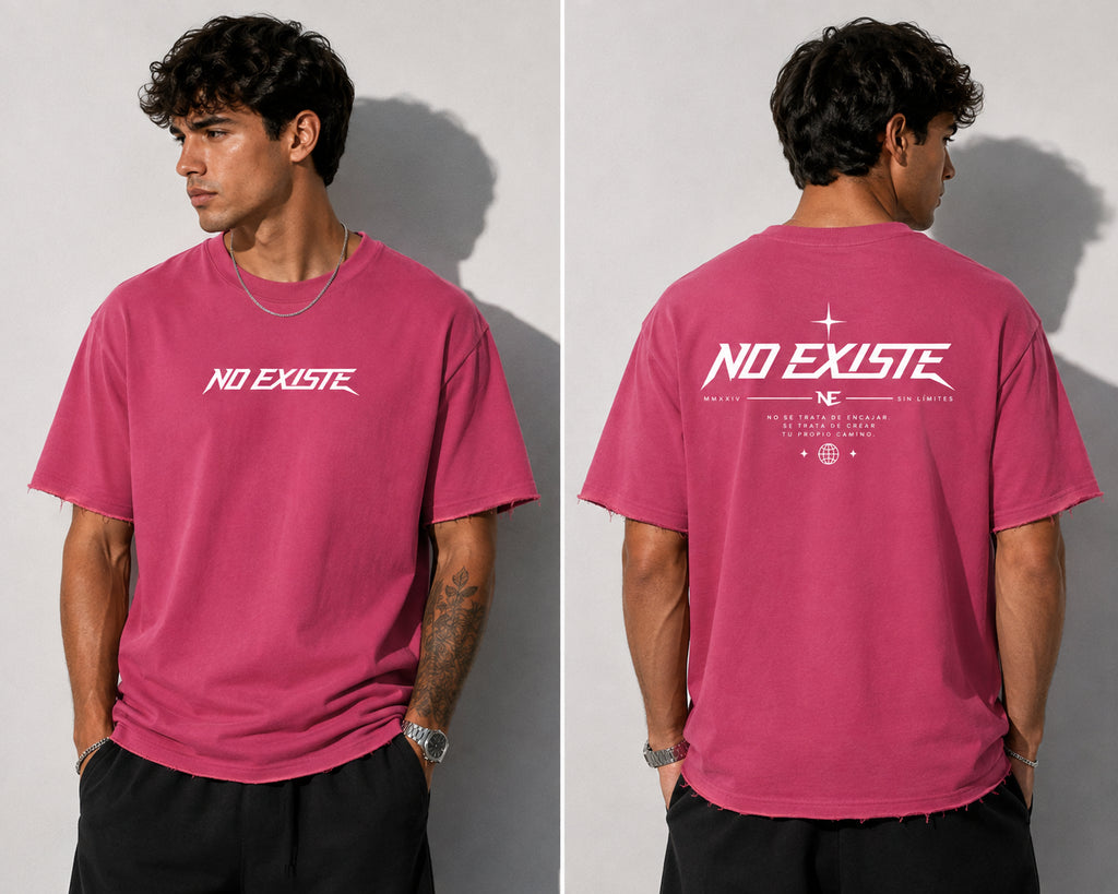 Sun Fade Raw Edge T-Shirt